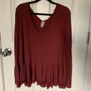 Free People Long Sleeve Shirt